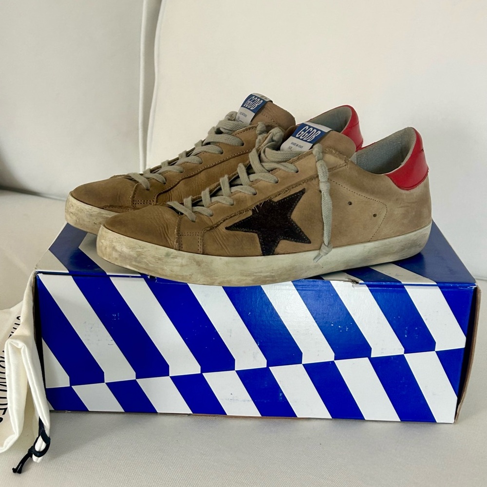 Golden Goose Super-Star Incense Leather & Gray Star